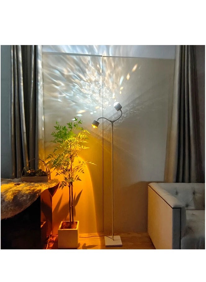 Modern Floor Lamp, Color Changing Sunset Lamp Projector with Ocean Wave Effect, LED Floor Lamp Double Side Lighting Corner Lamp for Living Room - pzsku/Z29335F1D12BEF8A91D91Z/45/_/1738739142/cd7aa6fd-4f0f-41ee-b509-07cea8a8ee9c