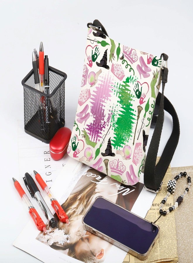 TOBGBE Witch Musicals Crossbody Bag Musical Theater Fans Gifts Movie Inspirational Shoulder Movie Fans Purse (Elphaba & G-da CB) - Image 2