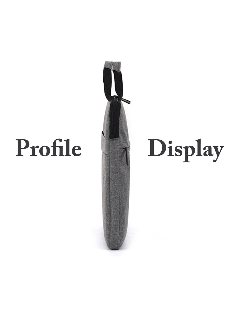 Strapless Laptop Sleeve,15.6 Inch Water Resistant Durable Computer Carrying Case,15.6 inch for HP, Dell, Acer Aspire, Asus Notebook, Laptop Protective Case with Pocket,Handle（Pink） - Image 3