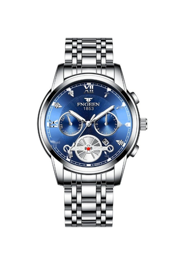 Generic Men's Mechanical Sports Watch - Waterproof Trendy Digital Watch for Students  - Image 1