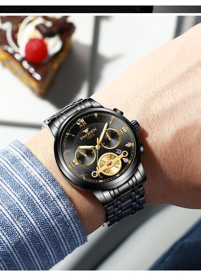 Generic Men's Mechanical Sports Watch - Waterproof Trendy Digital Watch for Students  - Image 3