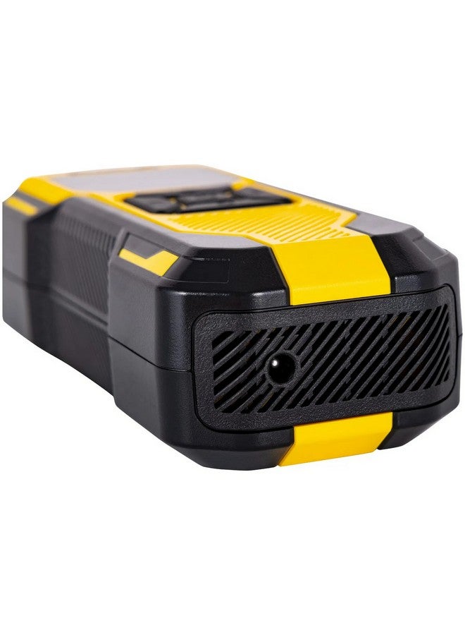 Stanley 12V Portable Cordless Mini Air Inflator Yellow and Black 21 x 7 x 13 cm SXIF0101 - Image 3