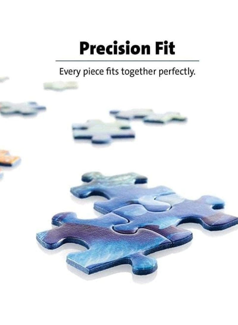 Anna 1000-Piece Dusk Prairie Herd Landscape Jigsaw Puzzle - Image 3