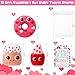 Silipull 12 Pcs Valentines Day Stuffed Plush Gifts 4 Holiday Plush Sweet Treats for Valentines Party Favor Gift Box Stuffers Events - Image 4