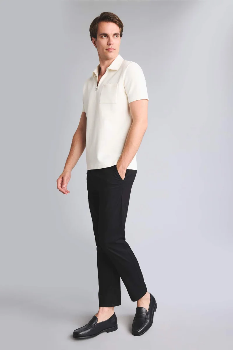 Tapered Fit Trousers