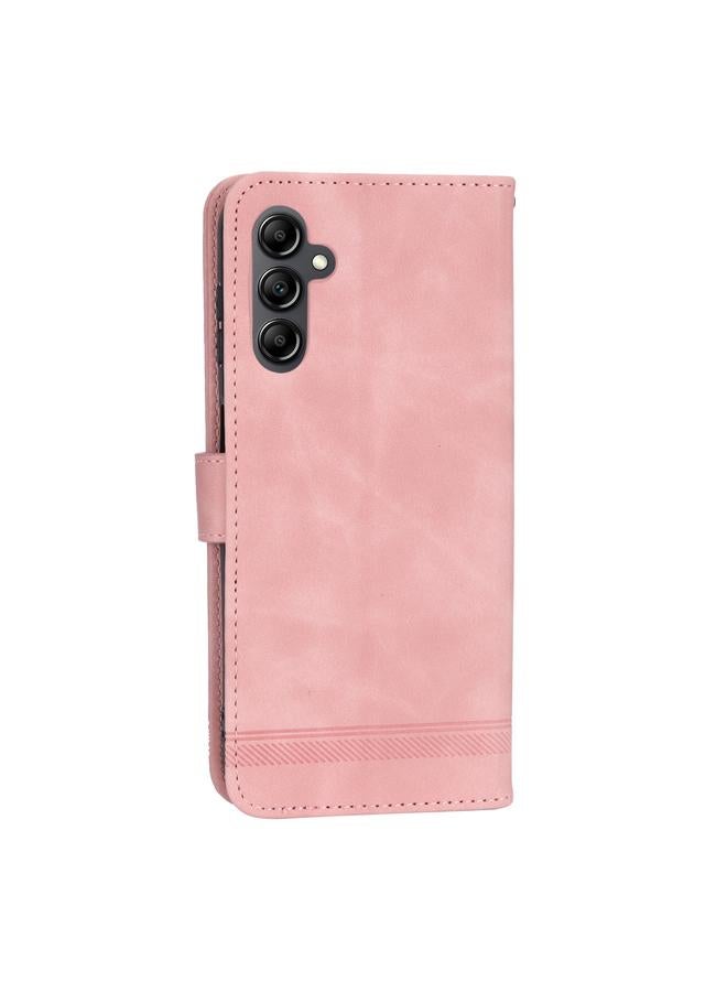 S-TOP Case For Samsung Galaxy A14 Dierfeng Dream Line TPU + PU Leather Phone Case - Image 3