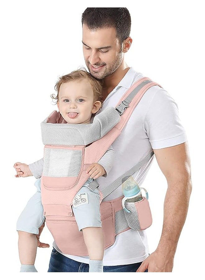 Arabest Multifunction Baby Strap Waist Stool Hip Seat Baby Carrier, Suitable For 0-36 Months Baby, 6 in 1 Carrying Mode,Adjustable Size, Very Suitable For Hiking Shopping Trip  - Image 1