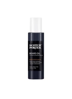 scotch porter Smoothing Beard Oil – Nourishing Oil Seals in Moisture & Smooths Flyaways for a Frizz-Free, Fuller/Healthier-Looking Beard with All-Day Shine – Original Scent, 1.7 oz. Bottle  - Image 1