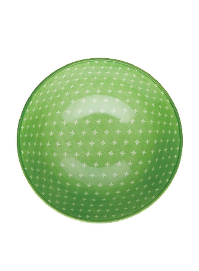 KitchenCraft Geometric Design Food Safe Ceramic Bowl Multicolor 15.7 cm KCBOWL11 - Image 3