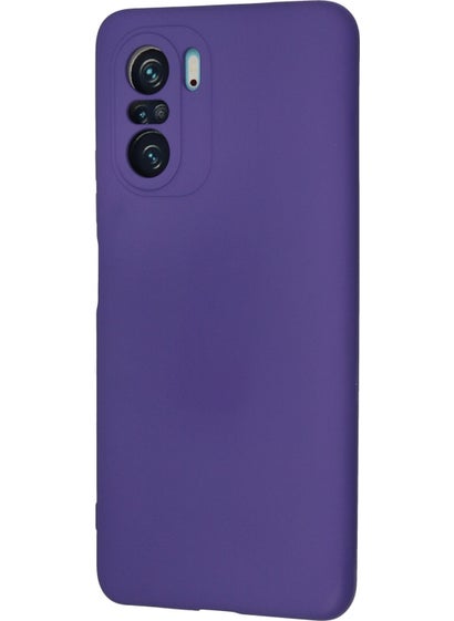 HappyCase Xiaomi Redmi K40 Pro Case Nano Velvet Silicone Inside - Purple  - Image 3