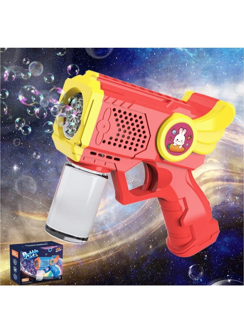 Toddler Bubble Gun – Automatic Bubble Machine – 100ml Solution – Best Birthday Gift for Boys & Girls - Image 2