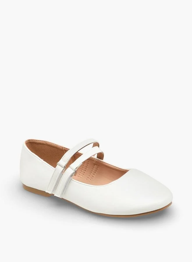 ليتل ميسي Girls Hook & Loop Mary Jane Shoes