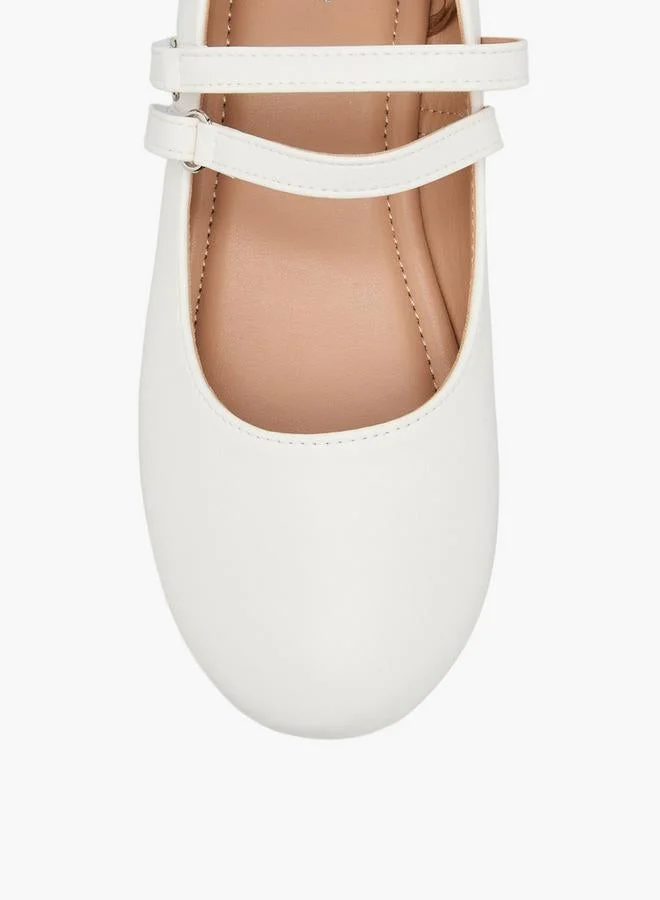 Little Missy  Girls Hook & Loop Mary Jane Shoes for Women | Best Price UAE