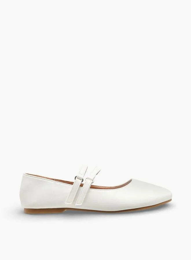 ليتل ميسي Girls Hook & Loop Mary Jane Shoes