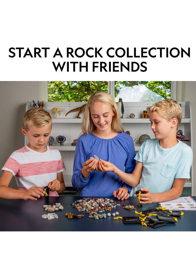 NATIONAL GEOGRAPHIC Kids Rock Collection 1.25 Lb Assorted Rocks Minerals & Gemstones Plus 50 Cool Rocks And Minerals To Share A Great Stem Earth Science Kit For The Classroom Homeschool & More - Image 5