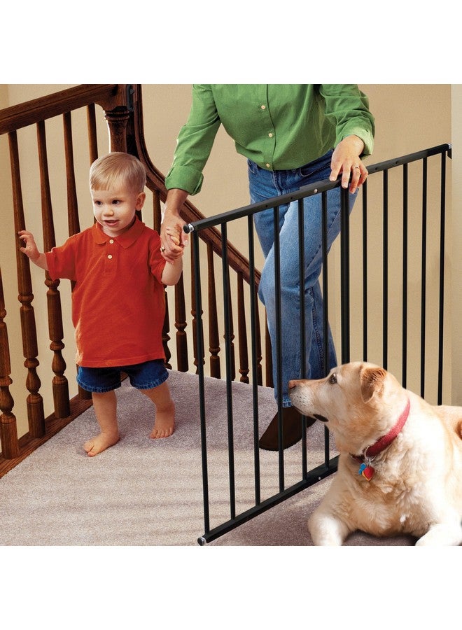 KidCo - G2001 Safeway Top of Stairs Quick Release Baby Gate, Baby Gate for Stairs (Black) - Image 5