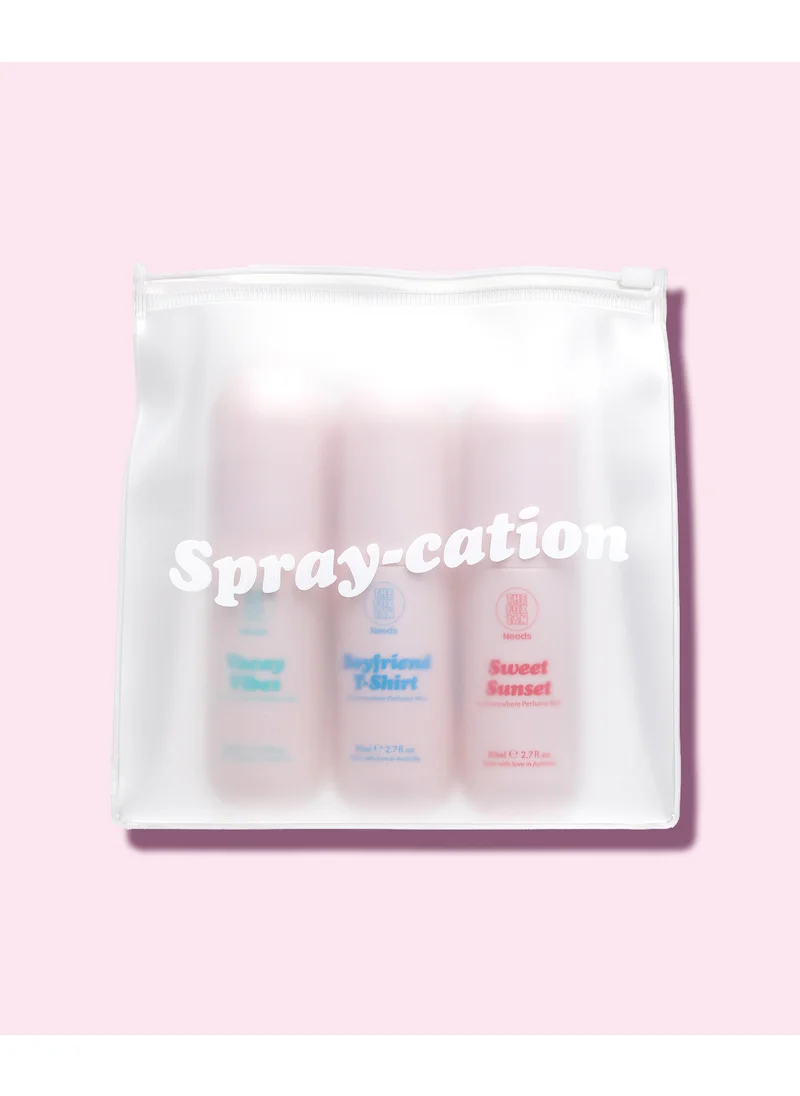 ذا فوكس تان مجموعة SPRAY-CATION القيمة من 3 عناصر