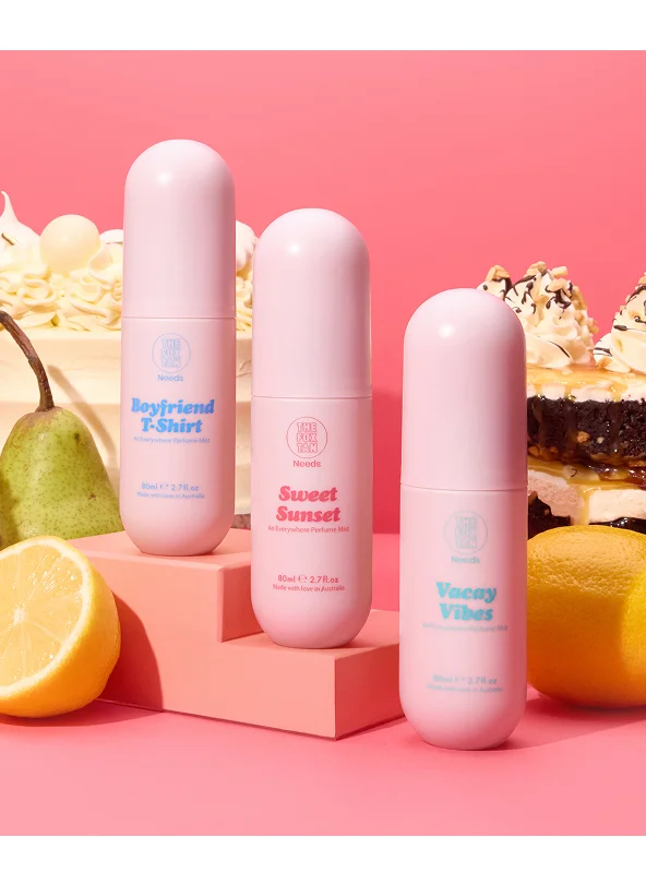 ذا فوكس تان مجموعة SPRAY-CATION القيمة من 3 عناصر
