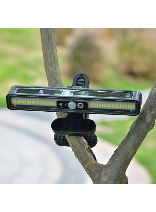 هاهاهاي مصباح شمسي بمشبك مع حساس حركة | إنارة خارجية مقاومة للماء | شحن شمسي تلقائي | IP65 | تثبيت سهل على الأسوار والأغصان - Image 2