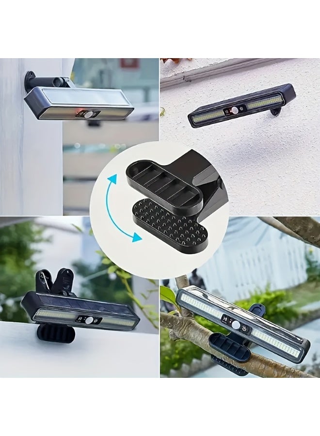 هاهاهاي مصباح شمسي بمشبك مع حساس حركة | إنارة خارجية مقاومة للماء | شحن شمسي تلقائي | IP65 | تثبيت سهل على الأسوار والأغصان - Image 5