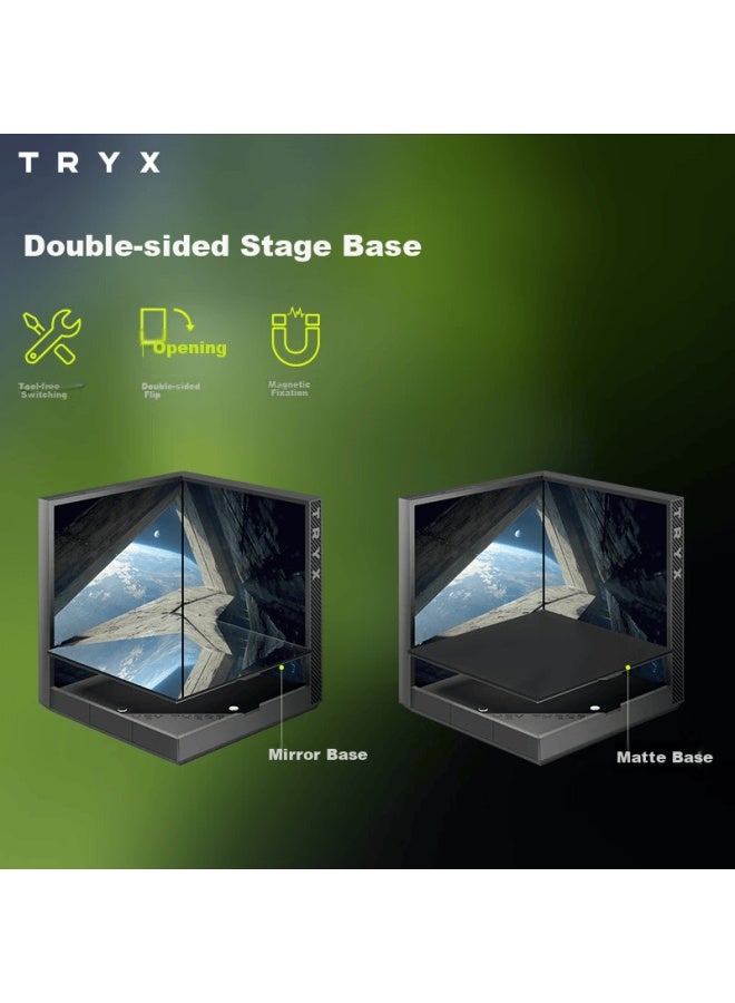 Tryx Stage Shadow 360 Water-cooled Cpu Cooler, Argb Black, Dual 4.0-inch Large Display, Asetek, Multiple Stage Modes, Aluminum Alloy Side Panel - Image 3