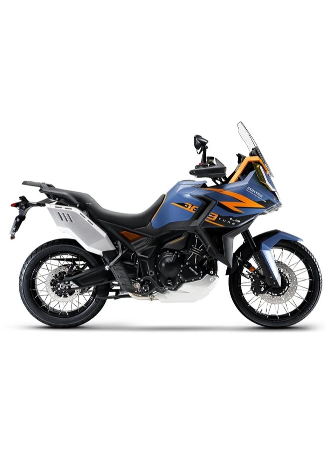 Zontes 703F 699cc Adventure – Liquid-Cooled | 3-Cylinder | 95HP | TFT Display | Switchable ABS & Traction Control - Image 1