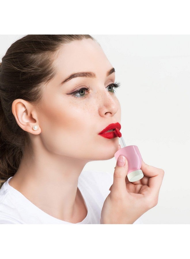 RONRONS 12 Pieces Adorable Empty Lip Gloss Bottles 8Ml Refillable Funny Coke Bottle Shaped Lip Glaze Tube With Wand Brush Small Travel Split Charging Lip Oil Sample Vials Container Diy Makeup Holder - Image 5