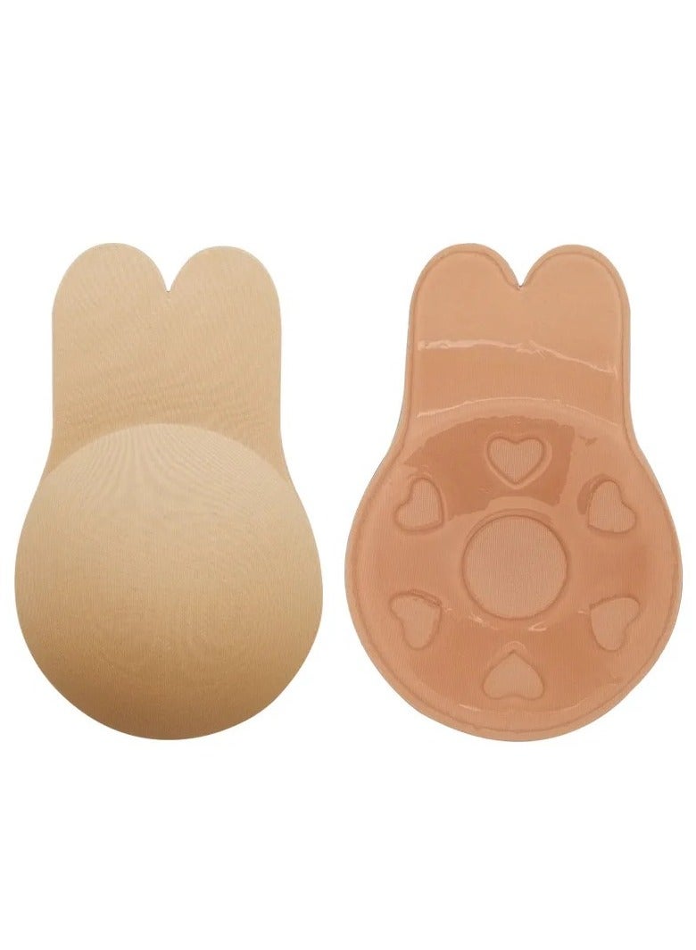 2 Pair Women Bra Sticky Bra Reusable Adhesive Strapless Backless Invisible Push Up Self Silicone Bra  - Image 2
