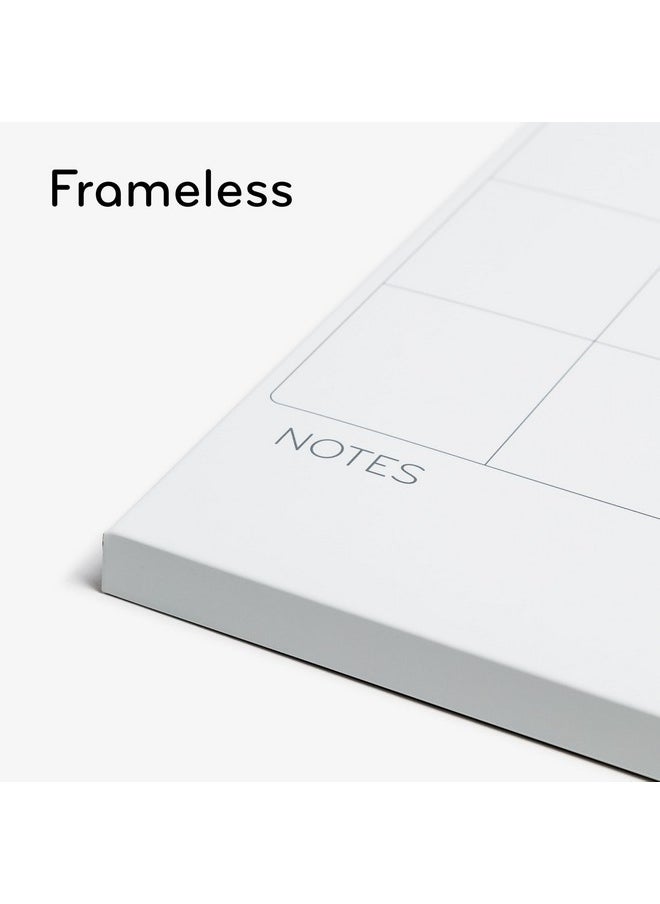 U Brands Square Magnetic Dry Erase Calendar Board, 14"X14", Frameless, Includes Marker And Magnet  - Image 3