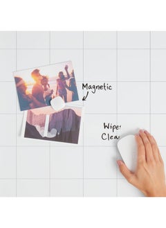 U Brands Square Magnetic Dry Erase Calendar Board, 14"X14", Frameless, Includes Marker And Magnet  - Image 4