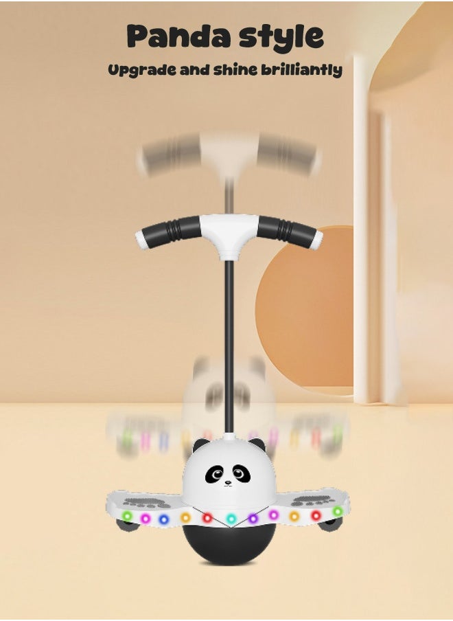 Multifunctional Pogo Jumper Stick with Handle and Balance Jumping Board, Safe Fun Bouncing Ball for Kids, Perfect for Improving Balance and Coordination Skills, 38*80CM