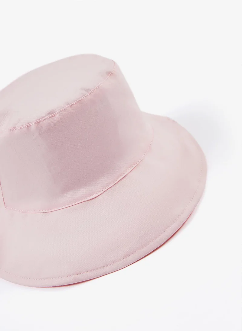 زيبي Medium Brim Hat for Babies and Girls, Pink