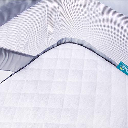 Biloban Waterproof Bassinet Mattress Pad Cover Fit for Fodoss BIERUM Bellababy and MiClassic Bassinet 2 Pack Ultra Soft Surface Breathable and Easy Care - Image 3