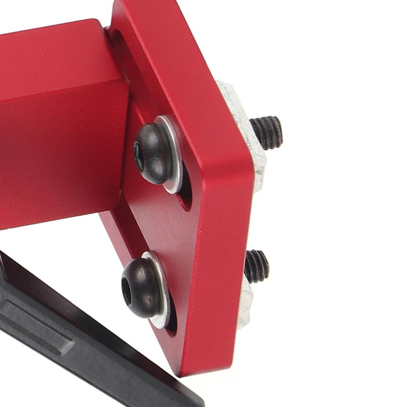 45 Type Chute Locator Aluminium Alloy Backing Connector Miter Track Stop Woodworking Guide Rail Tool - Image 5