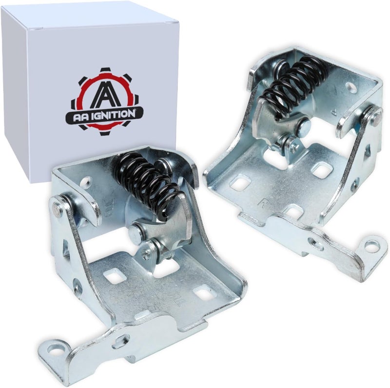 AA Ignition Front Lower Left and Right Door Hinge Replacement by AA Ignition - Compatible with Chevy, GMC & Cadillac - Image 1