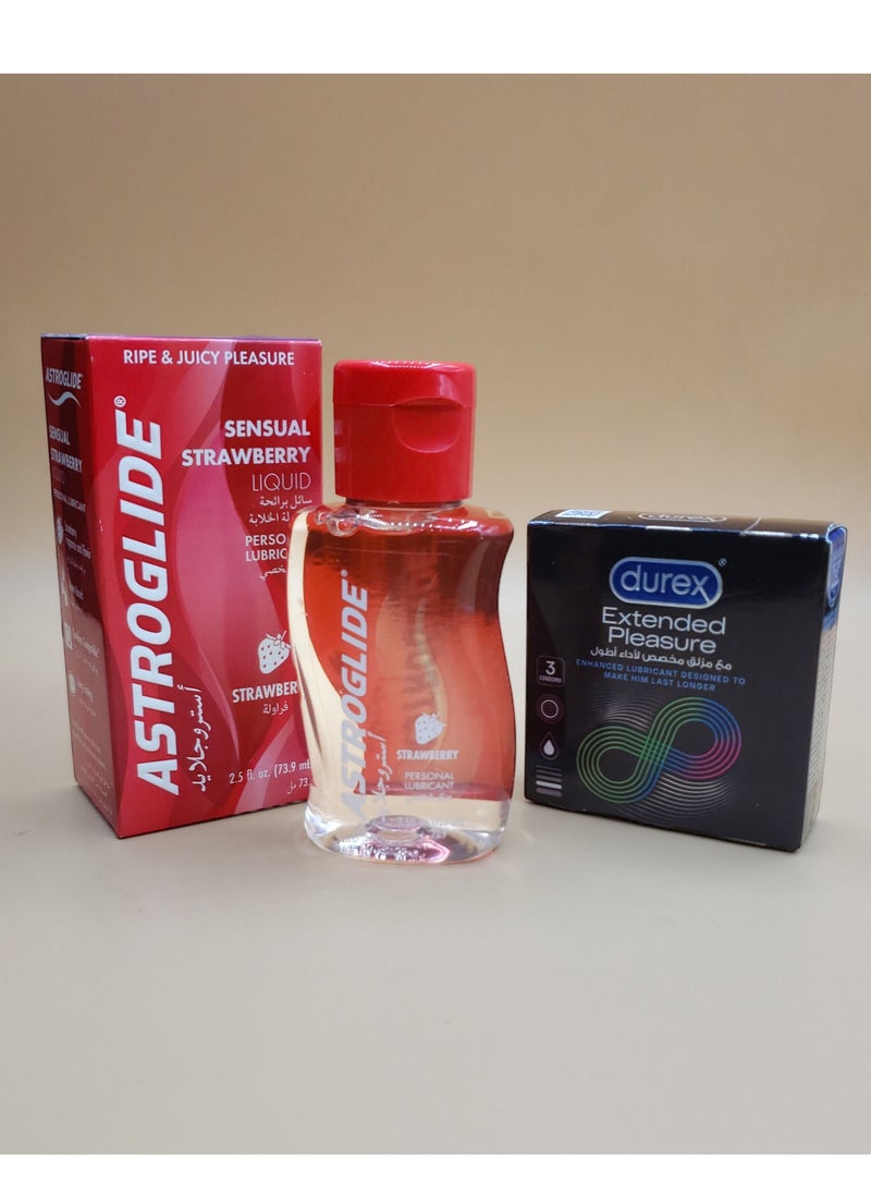 ASTROGLIDE Personal Lubricant With Condom 