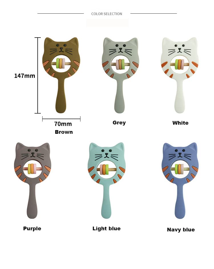 Oncarnival Silicone Rattle Teether - Image 2
