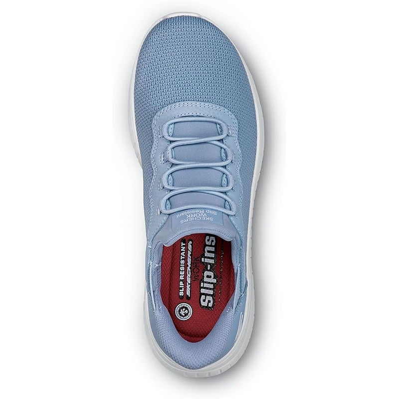 SKECHERS Hands Free Slip Ins Women's Squad Chaos MaxTrax Soft Toe SRO Athletic - Image 4