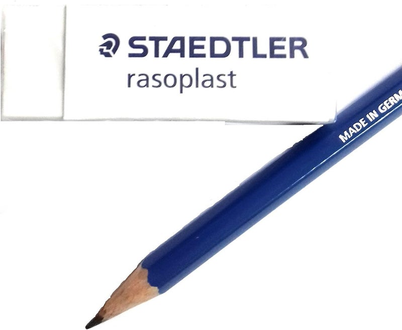 STAEDTLER Large Rasoplast Pencil Eraser (526 B20) Pack Of 5 Erasers - Image 2
