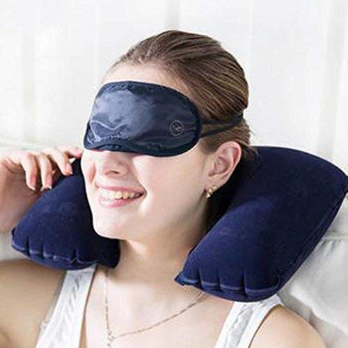 Homeistic Applience Homeistic Applience 3 in 1 Tourist Neck Travel Pillow with Cushion CarEye Maks Sleep Rest Shade and Ear Plug MultiColor - Image 4