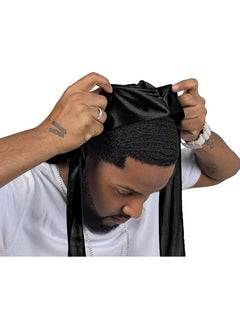 Oasisgalore 2 Pieces Silky Durag Pack for Men Women Waves, Premium Satin Deluxe Du-rag  - Image 2