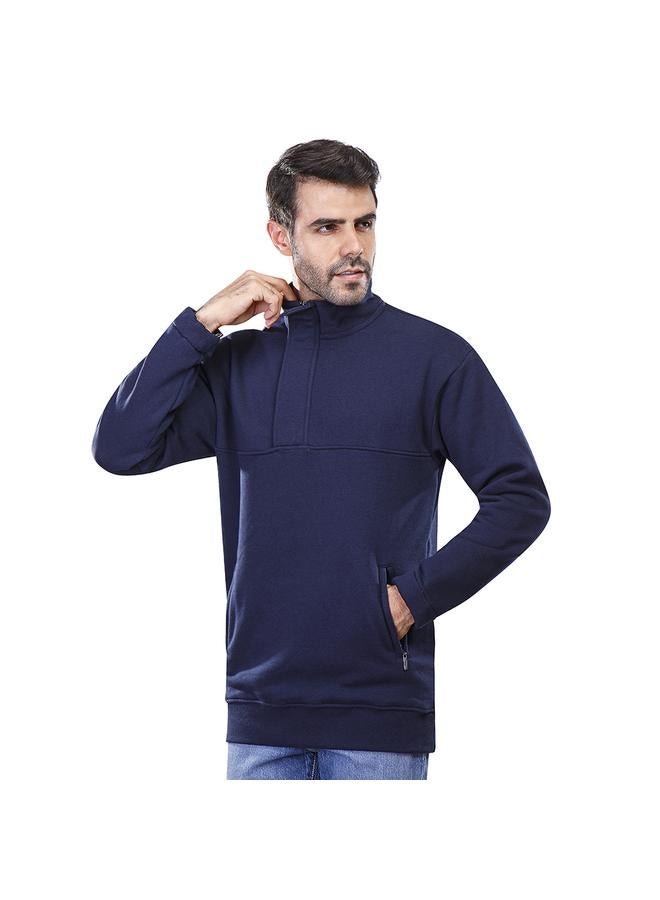 كوب سويت شيرت كاجوال رجالي بأكمام طويلة - Image 1