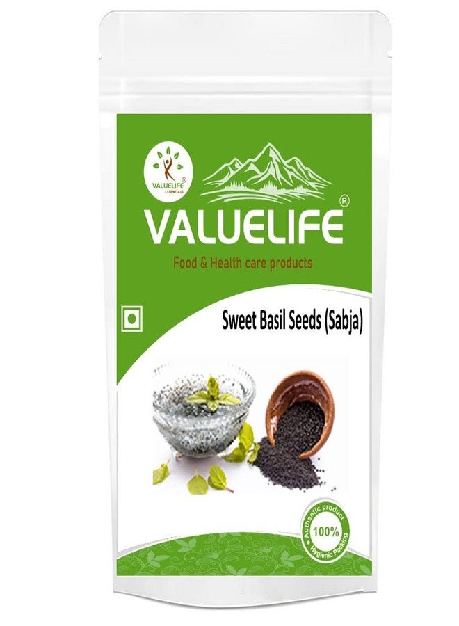Value Life Essentials Valuelife Sweet Basil Seeds (Sabja) 100g - Image 1
