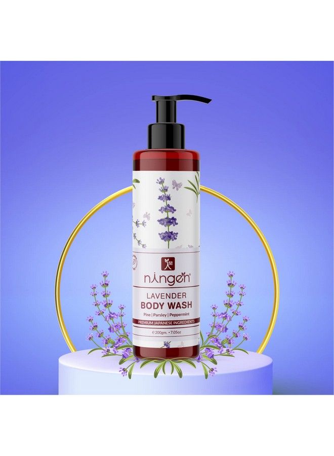 ningen Lavender Body Wash I Essence Of Pine Parsley Peppermint I Refreshing And Rejuvenating Ingredients Dermatologically Tested I 200G Multi Color - Image 3