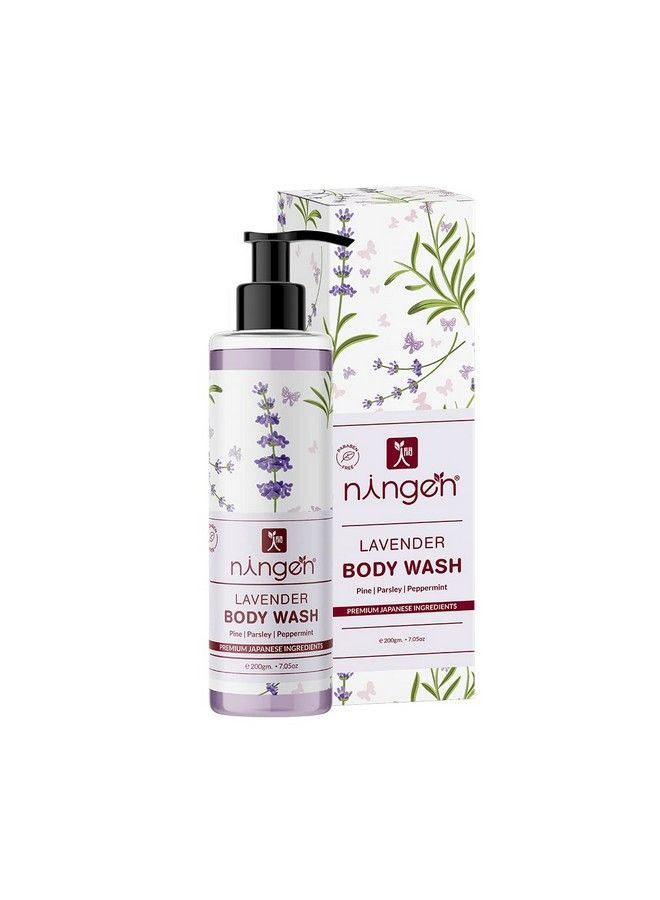 ningen Lavender Body Wash I Essence Of Pine Parsley Peppermint I Refreshing And Rejuvenating Ingredients Dermatologically Tested I 200G Multi Color - Image 1