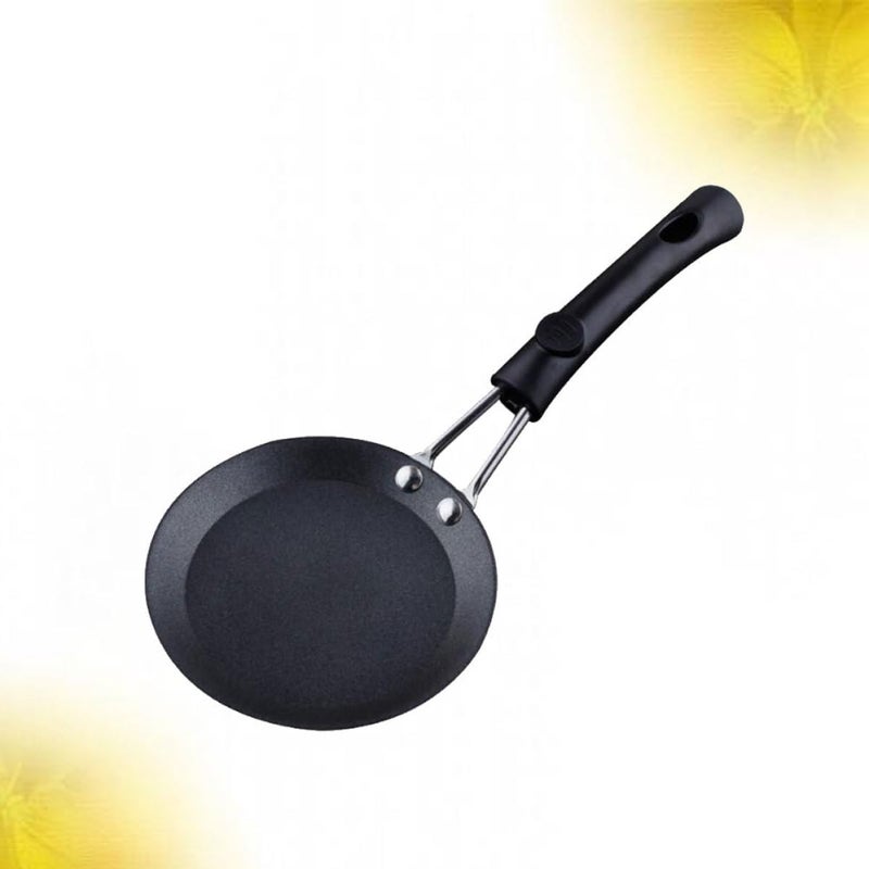 KICHOUSE Non-stick Mini Frying Pan 12cm Omelette Pan with Bakelite Handle, Small Egg Pancake Cooking Skillet for Home and Restaurant Use - Image 5
