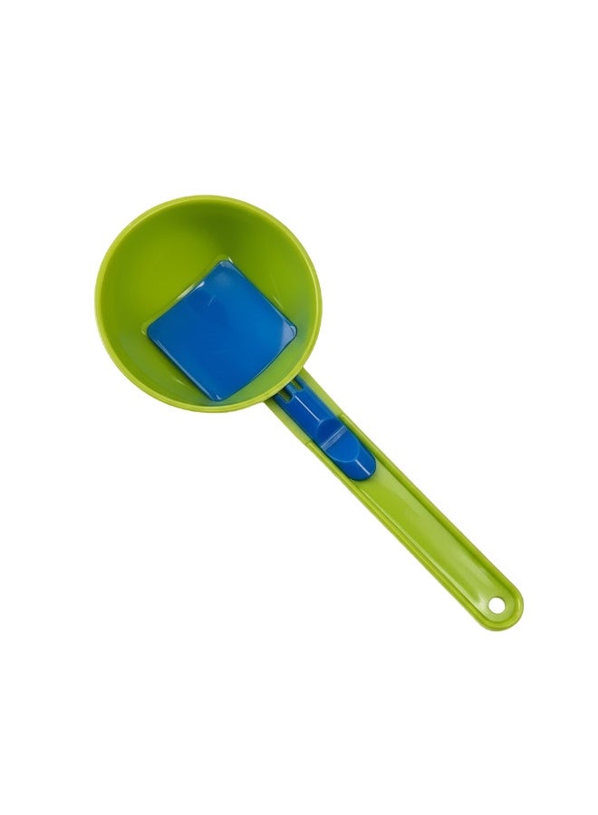 قارورة خفق رياضية 550 مل، شفافة مع مقاييس، زجاجة مياه محمولة من البلاستيك، كوب بروتين، كوب مخفوق الحليب، زجاجة مشروبات متعددة الاستخدامات، مناسبة لمسحوق الحليب، القهوة، المخفوقات، المشروبات الباردة، ماء الليمون، الشاي العشبي، زجاجة مياه رياضية، مع ملعقة منزلقة واحدة - Image 5