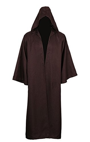 Gothden Golden Service Adult Halloween Costume Tunic Hoodies Robe Cosplay Capes - Image 1