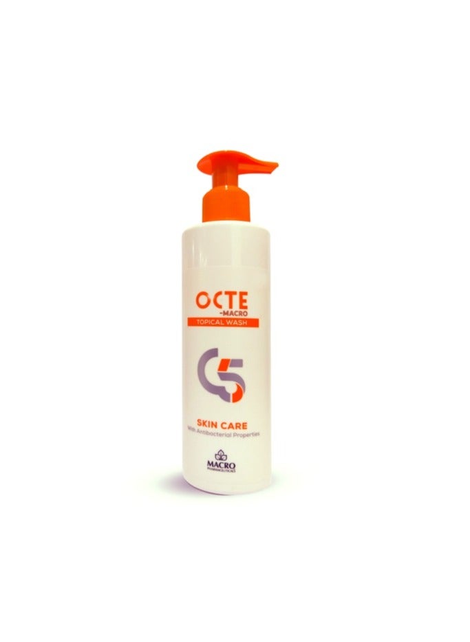 Macro Octe Topical Wash With Antibacterial Properties 250 Ml  - Image 1