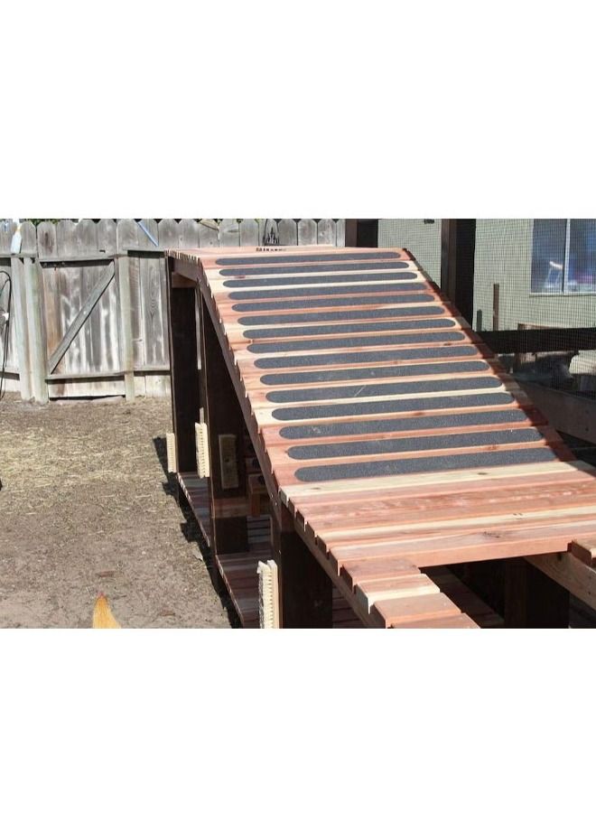 Grip Tape - Heavy Duty Anti Slip Tape for Stairs Outdoor/Indoor Waterproof 5M Long 5CM Wide Each Roll Safety Non Slip Skid Roll for Stair Steps Ramp Traction Tread Staircases Adhesive Strips Black - Image 5